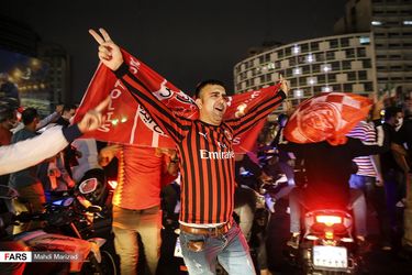 جشن و پایکوبی هواداران پرسپولیس