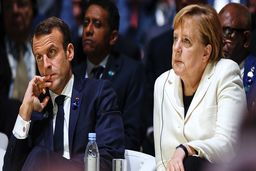 دعوای پر از خشم مرکل و ماکرون در یک دیدار دوجانبه