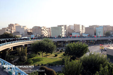 راهپیمایی جاماندگان اربعین در تهران
