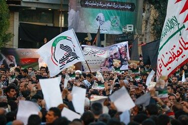 تشییع پیکر «حاج قاسم و ابومهدی» در اهواز