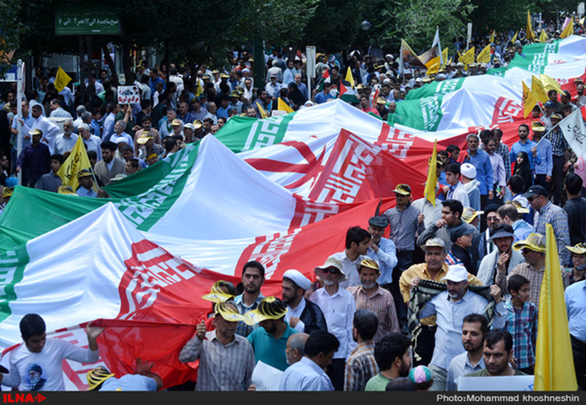بازتاب راهپیمایی روز قدس در رسانههای بینالمللی/ ایرانیها یکصدا به معامله قرن «نه» گفتند