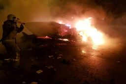 فاجعه انفجار خودرو در «گلشهر» 
