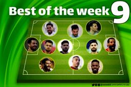 تیم منتخب هفته نهم لیگ برتر