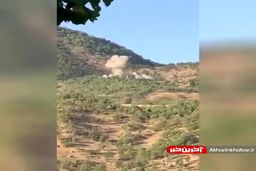 حمله سپاه با پهپاد به مواضع تروریست ها در شمال عراق