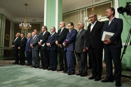 گزارش تصویری/ کنفرانس مطبوعاتی مشترک با نخست‌وزیر ژاپن