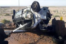 تا الان ۷ کشته در حادثه وحشتناک در بم