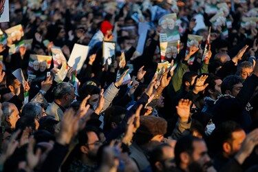 تشییع پیکر «حاج قاسم و ابومهدی» در اهواز