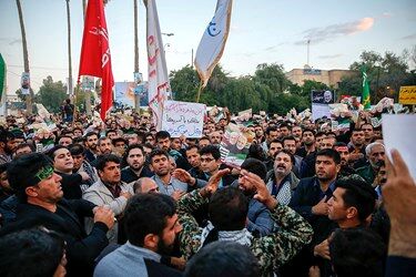 تشییع پیکر «حاج قاسم و ابومهدی» در اهواز