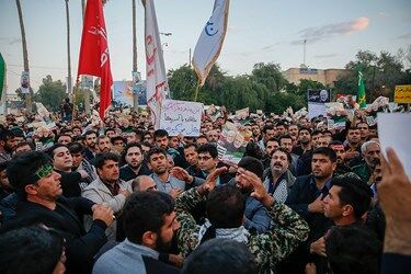 تشییع پیکر «حاج قاسم و ابومهدی» در اهواز