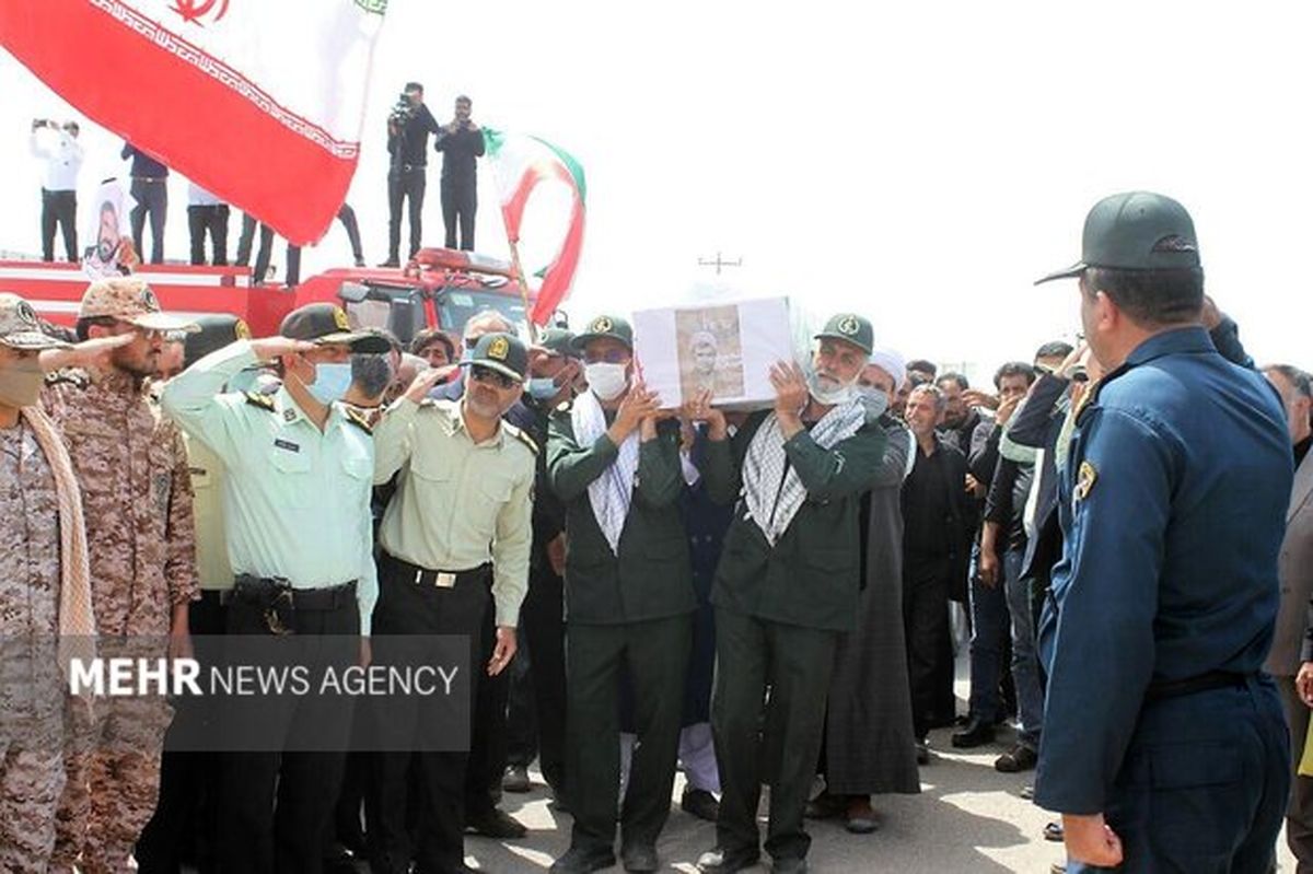 پیکر شهید محمد اصلانی در خواف تشییع شد/ وداع با جانبازی جهادگر