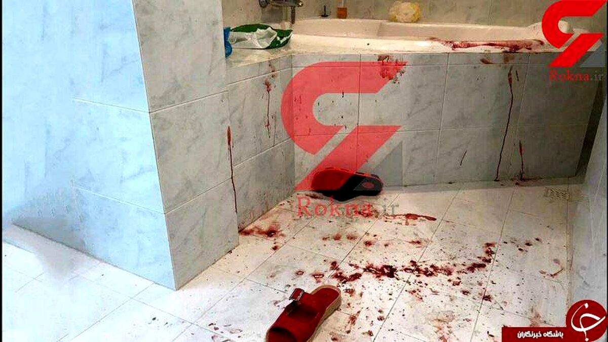 اولین تصویر منتشرشده از صحنه قتل همسر محمدعلی نجفی در وان خونین +عکس