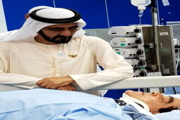 سقوط خودرو در عمق 15 متری در دوبی+ عکس