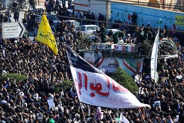 تشییع پیکر «حاج قاسم و ابومهدی» در اهواز