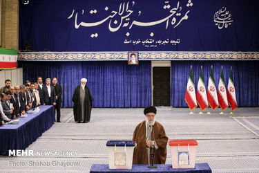 رای رهبر معظم انقلاب در انتخابات