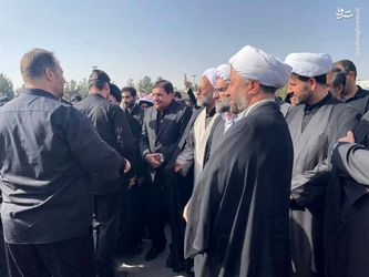 خاکسپاری شهید حاجی زاده 