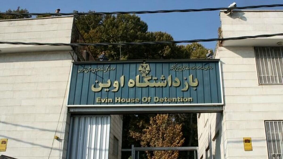 محل اصابت در داخل زندان اوین + فیلم