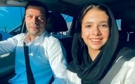 عکس جدید از دختر پژمان بازغی همه را شوکه کرد | لباس عجیب دختر آقای بازیگر سوژه شد