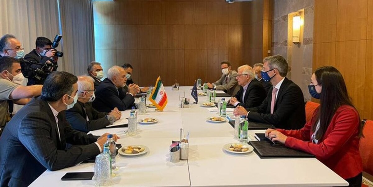 گفتگوی ظریف و بورل درباره مذاکرات وین
