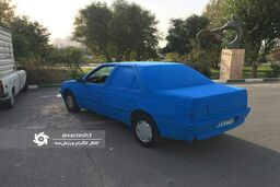 عکس | خودروی عجیب یک هوادار استقلالی!