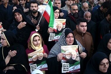 تشییع پیکر «حاج قاسم و ابومهدی» در اهواز