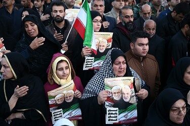 تشییع پیکر «حاج قاسم و ابومهدی» در اهواز