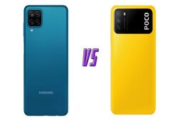 بررسی و مقایسه دو گوشی a12 با poco m3