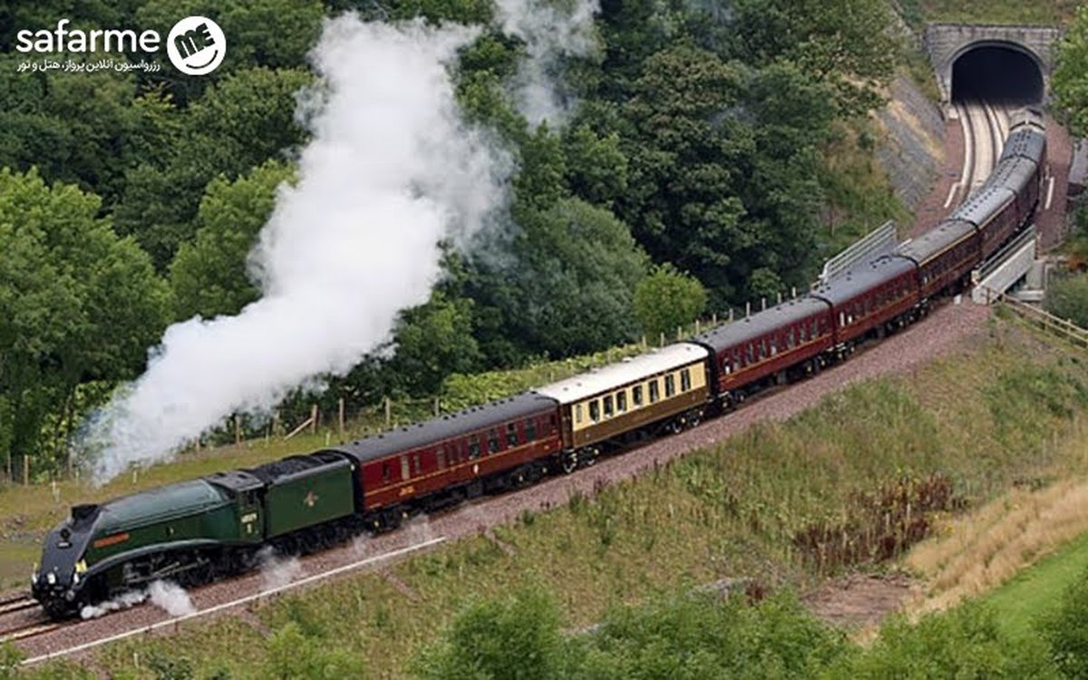 بلیط قطار ارزان را فقط از سفرمی بخرید!