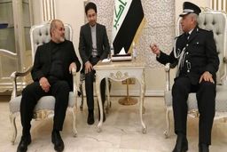 وزیر کشور وارد عراق شد