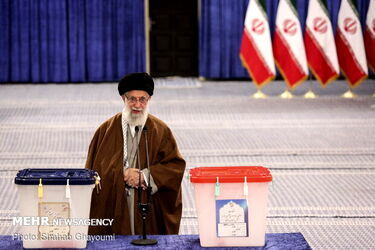 رای رهبر معظم انقلاب در انتخابات