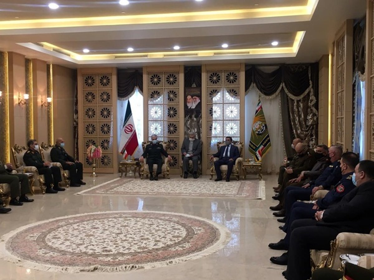 وزیر دفاع عراق با سرلشکر باقری دیدار کرد