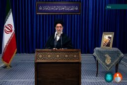 آغاز سخنرانی زنده تلویزیونی رهبر انقلاب اسلامی در سالروز ارتحال امام خمینی(ره)