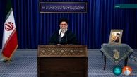 آغاز سخنرانی زنده تلویزیونی رهبر انقلاب اسلامی در سالروز ارتحال امام خمینی(ره)