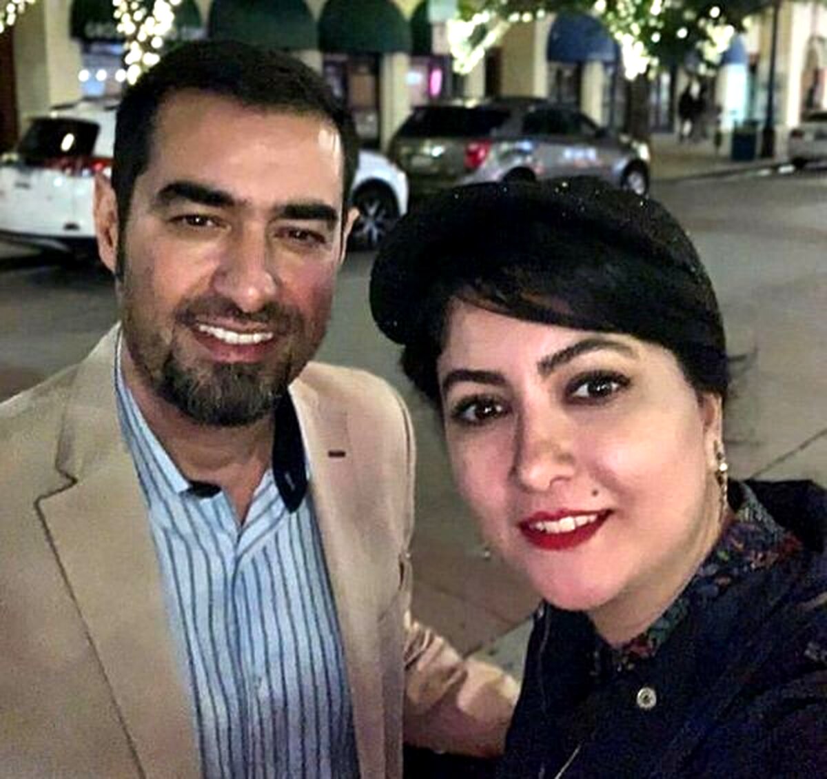 شهاب حسینی و بازیگر زن سریال دردسر والدین در آمریکا+عکس