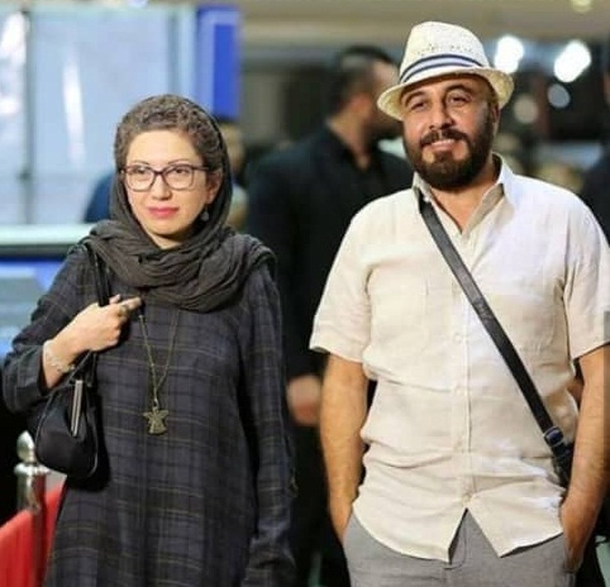 عکس: رونمایی از همسر رضا عطاران