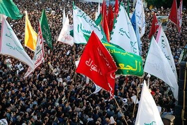 تشییع پیکر «حاج قاسم و ابومهدی» در اهواز