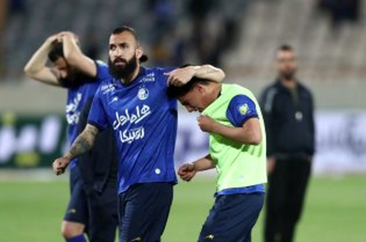 حذف استقلال؛  آن هایی که گریه کردند (عکس)