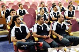 گزارشگر پرسپولیسی در کلاس مربیگری A  فوتبال