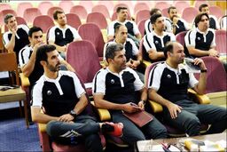 گزارشگر پرسپولیسی در کلاس مربیگری A  فوتبال