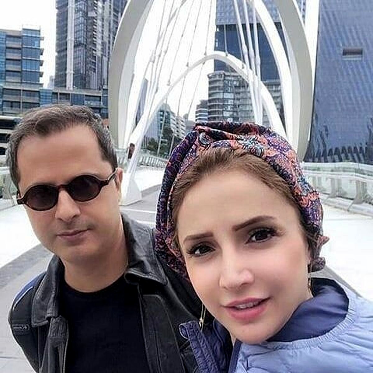 شبنم قلی خانی در کنار همسرش + عکس