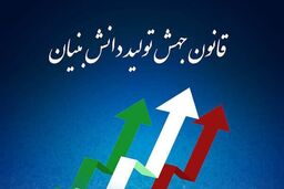 پیشنهاد «آیین نامه اجرایی قانون جهش تولید دانش بنیان» به دولت ارایه شد