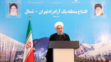  افتتاح منطقه یک آزادراه تهران - شمال