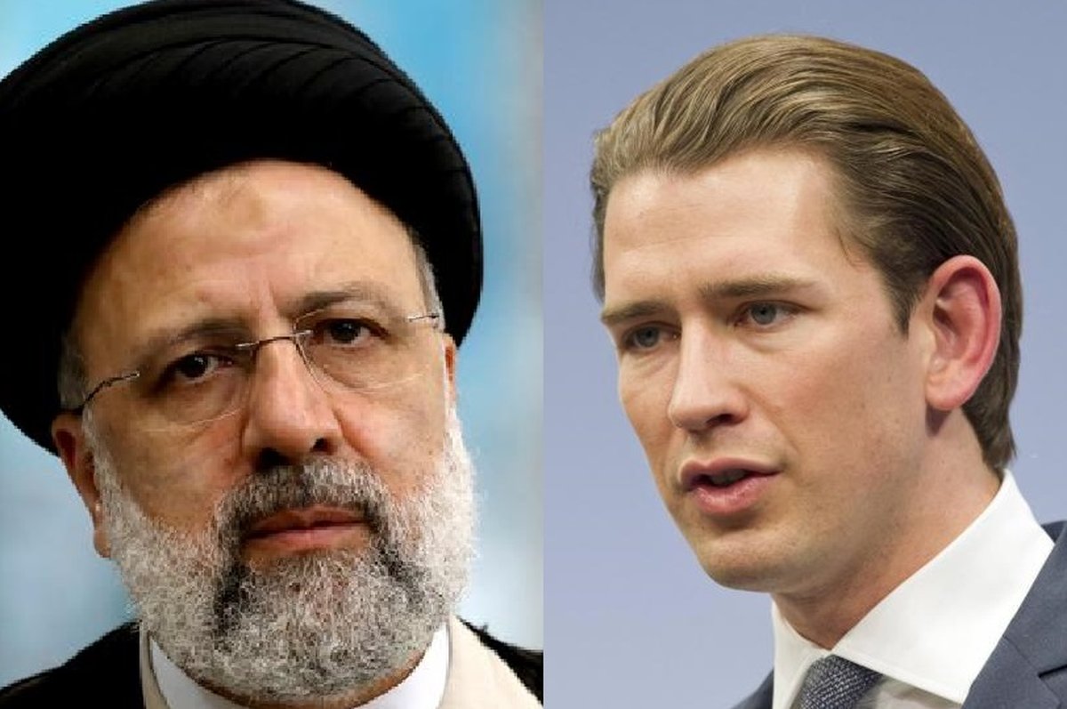 توافق رئیسی با صدراعظم اتریش بر سر مسئله افغانستان