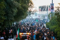 گزارش تصویری تشییع پیکر «سردار سلیمانی و ابومهدی» در اهواز