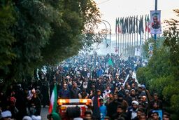 گزارش تصویری تشییع پیکر «سردار سلیمانی و ابومهدی» در اهواز