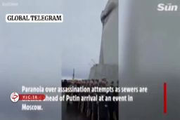 انفجار بمب برای ترور پوتین +فیلم