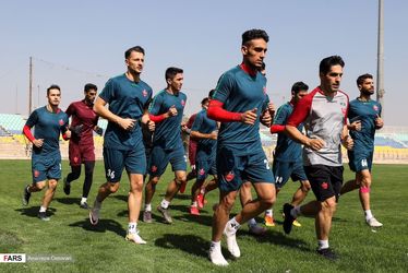 تمرینات پرسپولیس