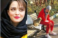 تیپ خوش رنگ و لعاب بهنوش طباطبایی دل همه رو برد | خانم با این تیپ فانتزی چه جوون شده