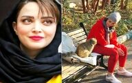رونمایی بهنوش طباطبایی از سفره هفت سین میلیونی اش | بهنوش طباطبایی با این لباس عجیب همه رو مات خودش کرد