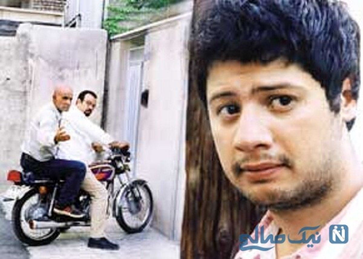 علی صادقی با شاطر و تنور نان سنگک