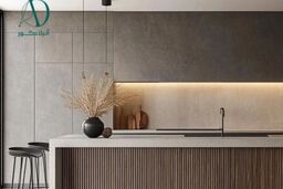 کابینت آشپزخانه با رنگ‌های گرم و طبیعی | ترند محبوب ۲۰۲۶
